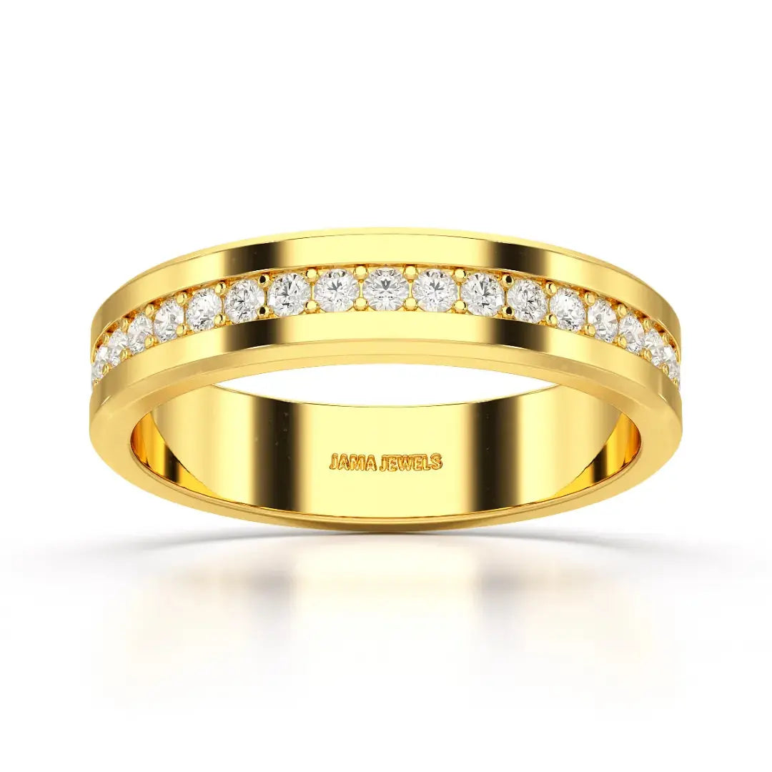 0.95 CT Classic Round Cut Lab Diamond Ring