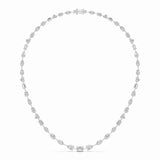 26.26 CT Lab Diamond Emerald Necklace