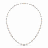 26.26 CT Lab Diamond Emerald Necklace