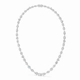 26.26 CT Lab Diamond Emerald Necklace