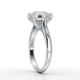 3 CT Solitaire Engagement Lab Grown Diamond Ring - Jama Jewels