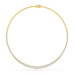 9.35 Carat Lab-Grown Diamond Riviere Necklace - Jama Jewels