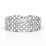 18.3 CT Multi Shape Lab Diamond Bracelet