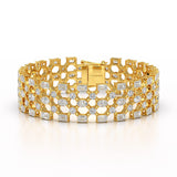 18.3 CT Multi Shape Lab Diamond Bracelet