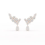 5.8 CT Lab Diamond Dangle Earrings