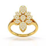 Lab Grown Diamond 0.57 CT Engagement Ring