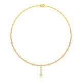 2.57 CT Lab Diamond Drop Necklace