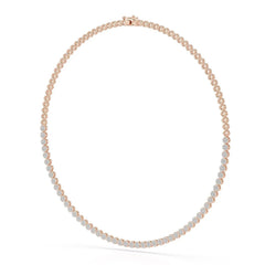 3.8 CT Lab Diamond Tennis Necklace Jama Jewels