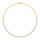 3.48 CT Lab Diamond Tennis Necklace