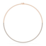 3.48 CT Lab Diamond Tennis Necklace