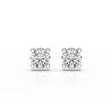 0.84 CT Lab Created Diamond Stud Earrings - Jama Jewels