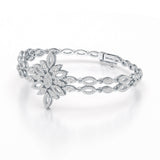 2 CT Lab Grown Diamond Two Layer Designer Bracelet
