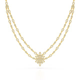 Layered Lab Grown Diamond 3.74 CT Necklace