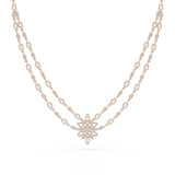 Layered Lab Grown Diamond 3.74 CT Necklace