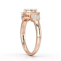 Marquise Cut 0.5 CT Lab Grown Diamond Ring Jama Jewels