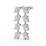 Marquise Cut 1.33 CT Lab Diamond Dangle Earring