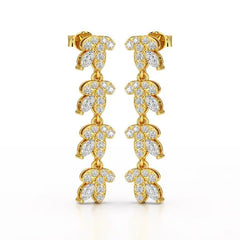 Marquise Cut 0.7 CT Lab Diamond Dangle Earring Jama Jewels