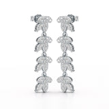 Marquise Cut 1.33 CT Lab Diamond Dangle Earring