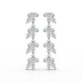 Marquise Cut 1.33 CT Lab Diamond Dangle Earring