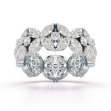 3.68 CT Marquise Cut Lab Diamond Ring