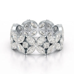 3.68 CT Marquise Cut Lab Diamond Ring Jama Jewels