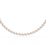 5.14 CT Marquise Shape Lab Grown Diamond Necklace