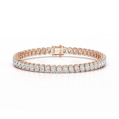 11.70 CT Oval Lab Grown Diamond Tennis Bracelet Jama Jewels