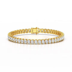 11.70 CT Oval Lab Grown Diamond Tennis Bracelet Jama Jewels