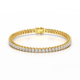 8.55 CT Oval Lab Grown Diamond Tennis Bracelet
