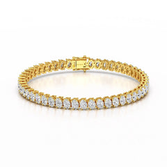 11.70 CT Oval Lab Grown Diamond Tennis Bracelet Jama Jewels