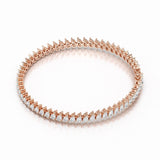 8.85 CT Pear Lab Grown Diamond Tennis Bracelet