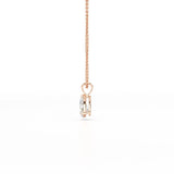 1 Carat Pear Shape Lab Diamond Pendant