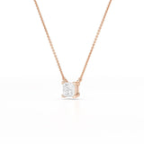 1 CT Lab Grown Diamond Princess Pendant