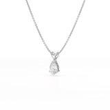 1 Carat Pear Shape Lab Diamond Pendant