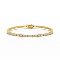 2.15 CT Round cut Lab Diamond Tennis Bracelet Jama Jewels