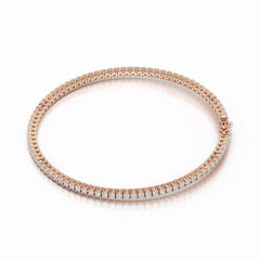 2.15 CT Round cut Lab Diamond Tennis Bracelet Jama Jewels