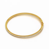 2.5 CT Round cut Lab Diamond Tennis Bracelet