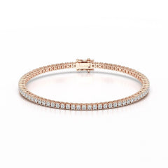 3.5 CT Round cut Lab Diamond Tennis Bracelet Jama Jewels