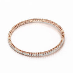 3.5 CT Round cut Lab Diamond Tennis Bracelet Jama Jewels