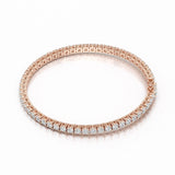 6.5 CT Round cut Lab Diamond Tennis Bracelet