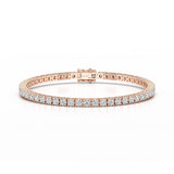 7 CT Round cut Lab Diamond Tennis Bracelet