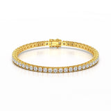7 CT Round cut Lab Diamond Tennis Bracelet