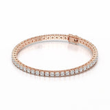 7 CT Round cut Lab Diamond Tennis Bracelet