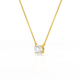 1 Carat Round Solitaire Lab Grown Diamond Pendant