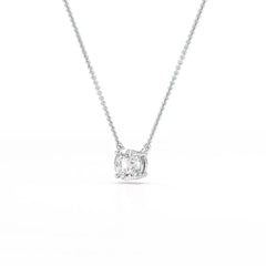 1 Carat Round Solitaire Lab Grown Diamond Pendant