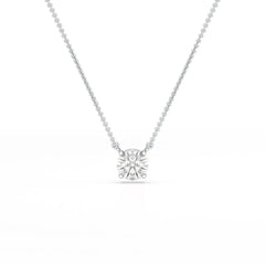 1 Carat Round Solitaire Lab Grown Diamond Pendant