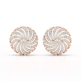 2.33 CT Round Cut Lab Diamond Earring and Pendant Set