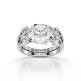 1.08 CT Round Shape Lab Diamond Ring Jama Jewels