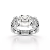 2.07 CT Round Shape Lab Diamond Ring