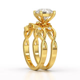 2.07 CT Round Shape Lab Diamond Ring